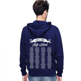 Leavers Hoodie Classic 25 List Banner Design Stars & Stripes Hoodie